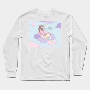 Pastel Clouds Long Sleeve T-Shirt